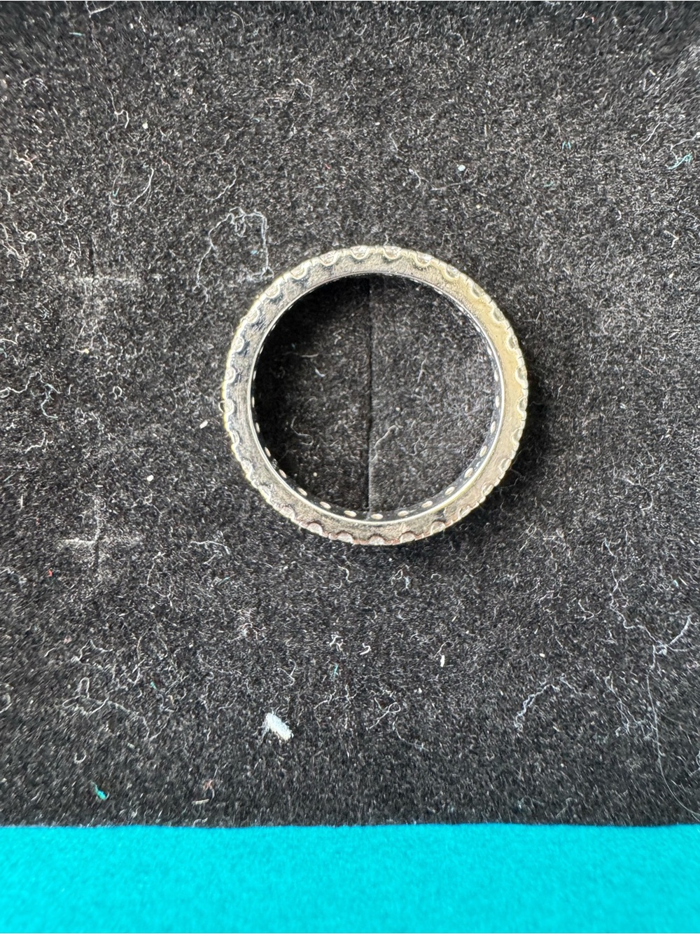 2mm Moissanite S925 Silver Full Eternity Ring Band - Picture 3 of 4